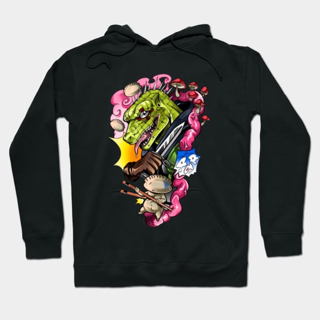 dorohedoro Hoodie by primemoment